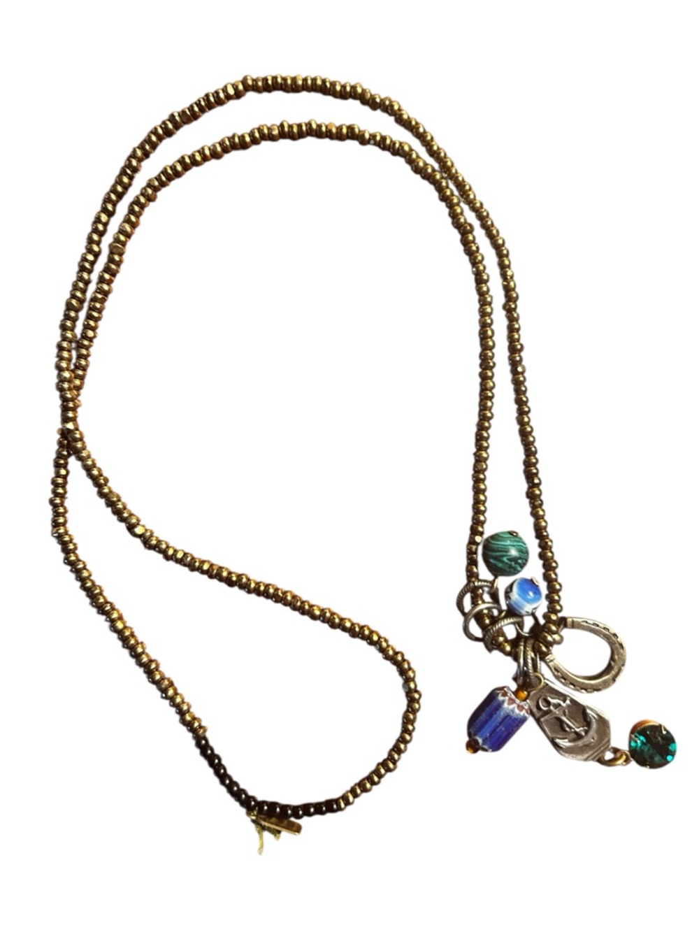 PatchNYC one-of-a-kind Collage charm pendant necklace.